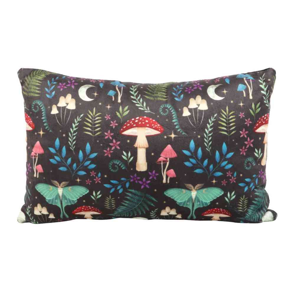 Something Different - 40cm Rectangular Dark Forest Print Coussin - Multicolore